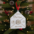 Envelope Carta Pai Natal - árvore de Natal
