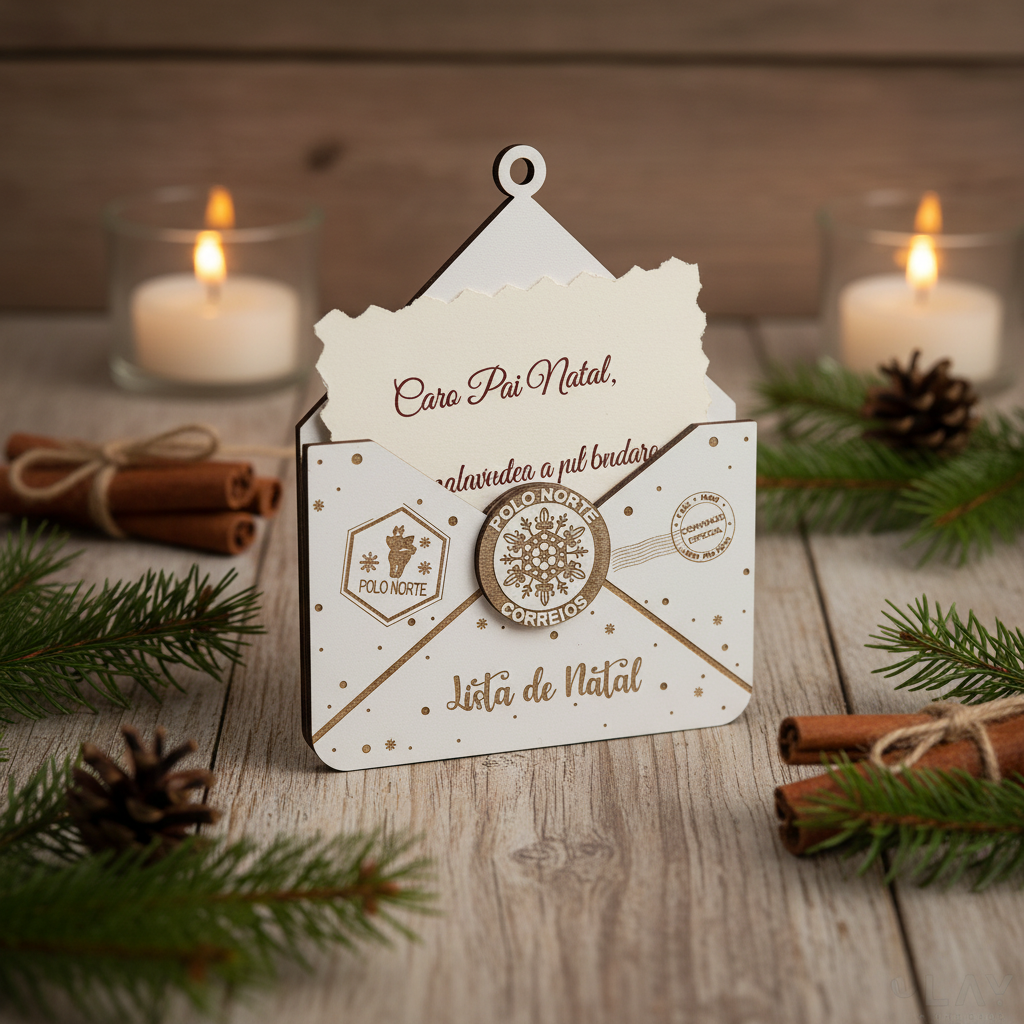 Envelope Carta Pai Natal - carta interior